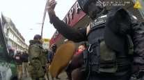 Temuco: Operativo contra el comercio ambulante dejó cinco detenidos y ocho guardias lesionados