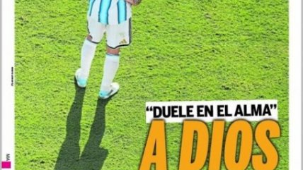   El retiro de Messi de la selección se tomó las portadas de los diarios argentinos 