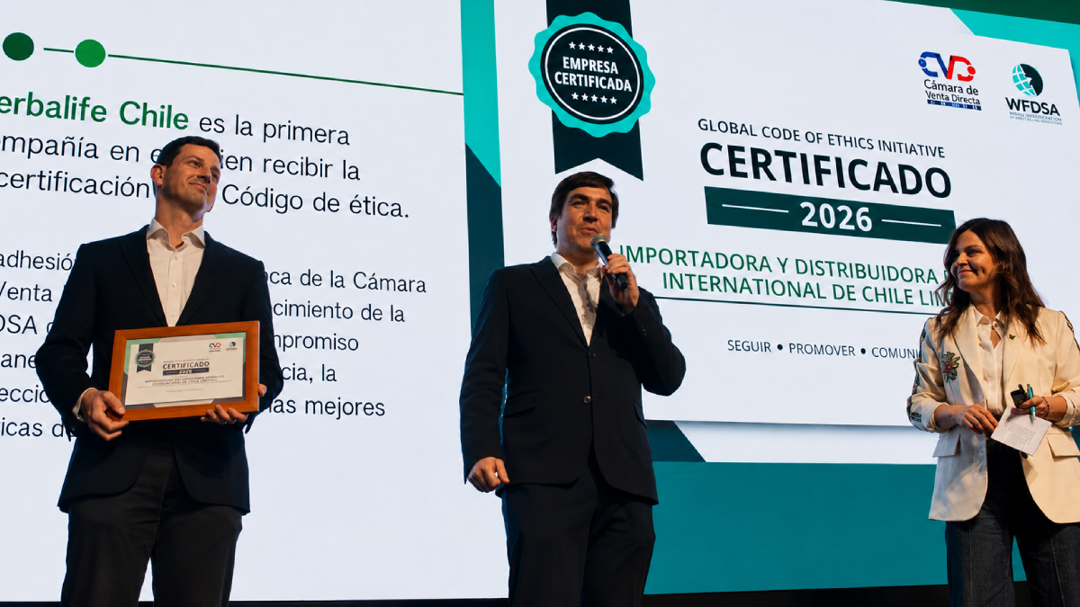 Herbalife se convierte en la primera empresa en Chile en recertificar sus estándares de ética corporativa