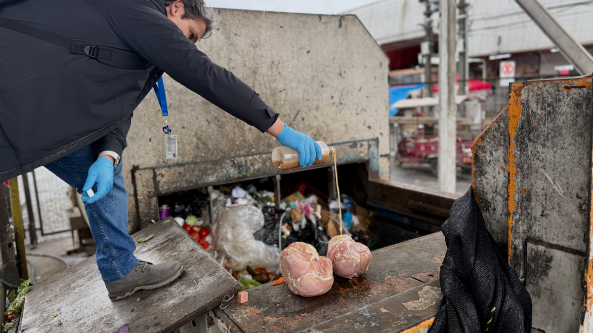 Decomisan más de 350 kilos de carne en mal estado en Temuco