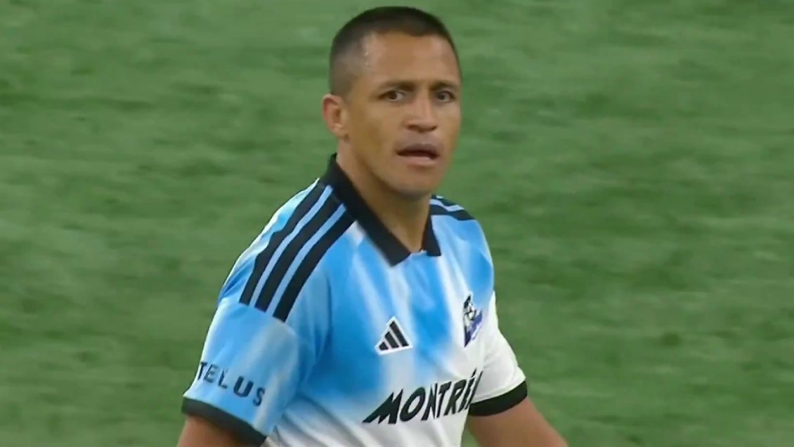 [VIDEO] Alexis Sánchez lamentó un gol anulado en el duelo de Montreal y Vancouver Whitecaps