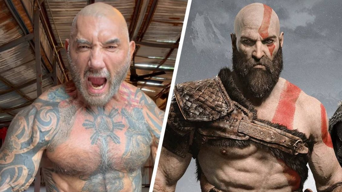 Dave Bautista mostró su transformación para dar vida a 