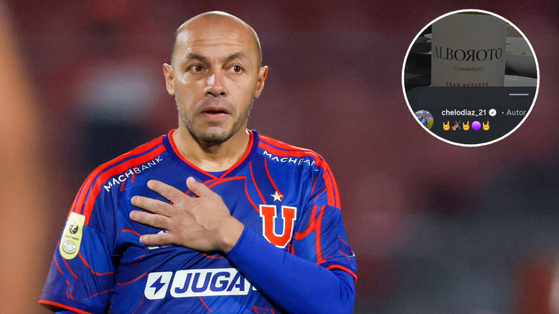 ¿Nuevo dardo a Colo Colo? Marcelo Díaz llamó la atención con el vino 