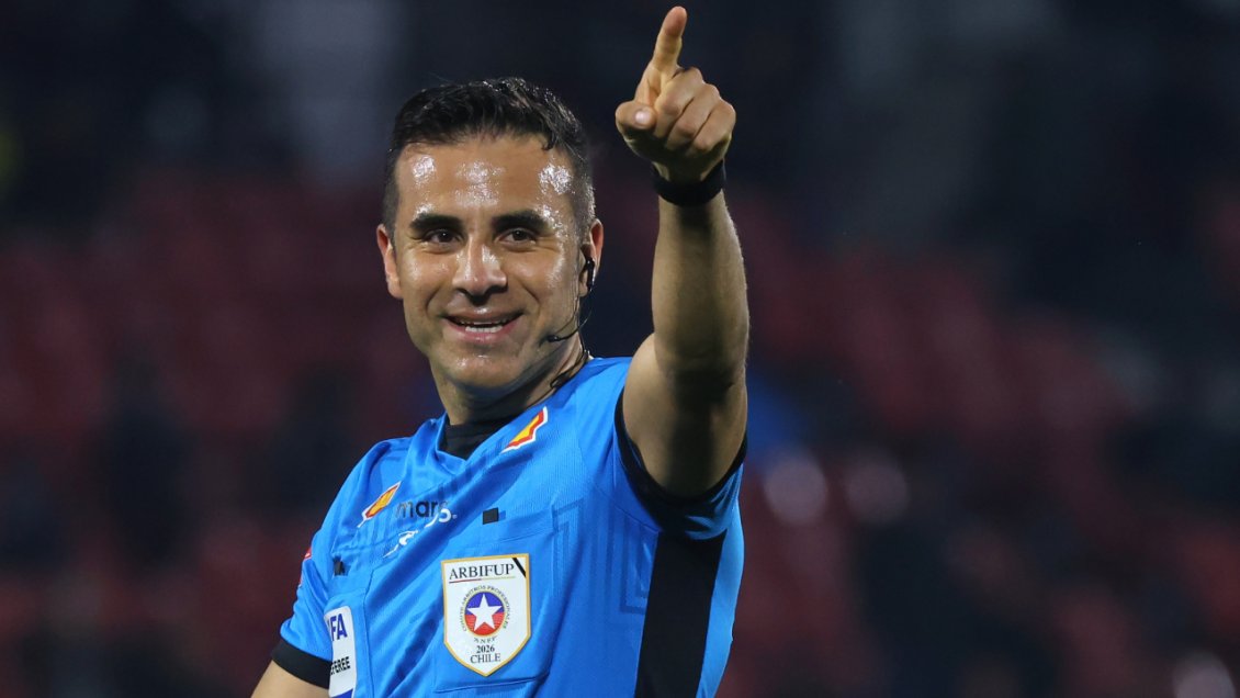 Piero Maza arbitrará duelo de Boca Juniors y Sao Paulo en la Copa Sudamericana