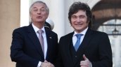En medio de controversia por Estrecho de Magallanes: Presidente Kast recibió a Javier Milei en La Moneda