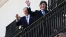 Así fue el paso del presidente argentino, Javier Milei, por La Moneda