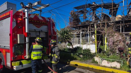  Adulta mayor postrada falleció durante incendio en Viña del Mar  