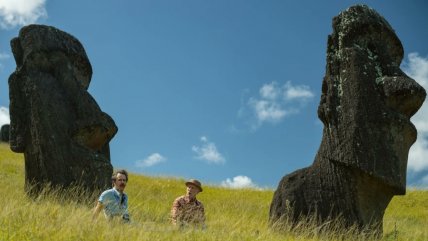   El paso de Sam Rockwell y John Malkovich por Rapa Nui para 