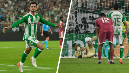   Betis de Pellegrini le quitó el invicto a Real Madrid con gol de Parrott y un penal atajado a Mbappé 