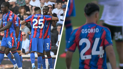   Darío Osorio debutó de inmediato en la Premier con triunfo de Crystal Palace ante Fulham 