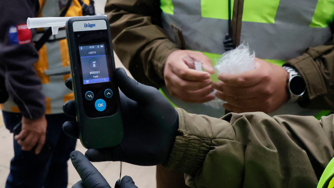 Curacaví: Cuatro detenidos por conducción bajo alcohol y drogas tras fiscalizaciones de Carabineros