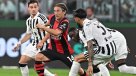 Juventus celebró una igualdad en los descuentos en el clásico ante AC Milan