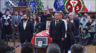 Bachelet y Boric participaron de la despedida a Camilo Escalona en el exCongreso Nacional