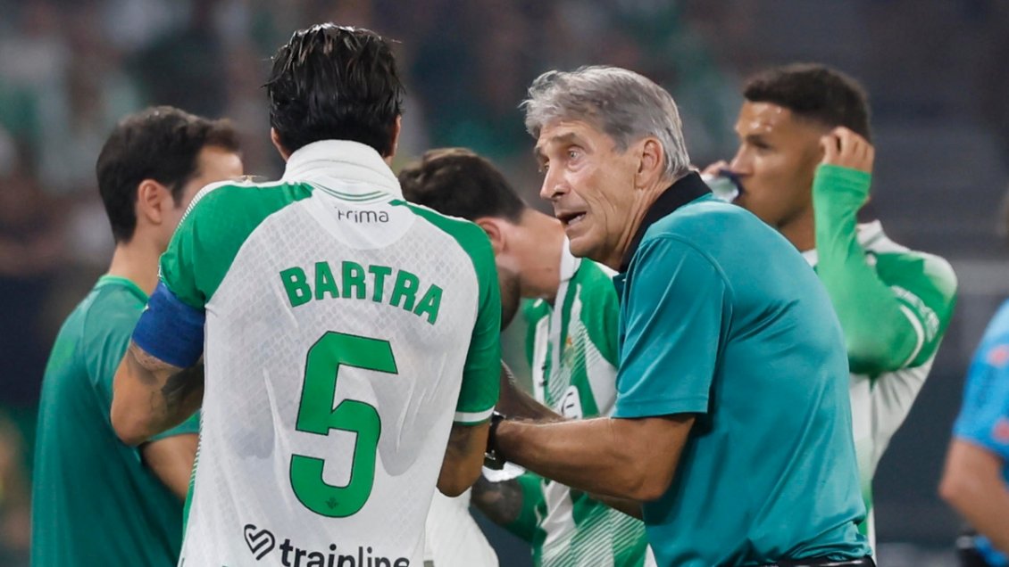Pellegrini palpitó el debut de Betis en Champions: 