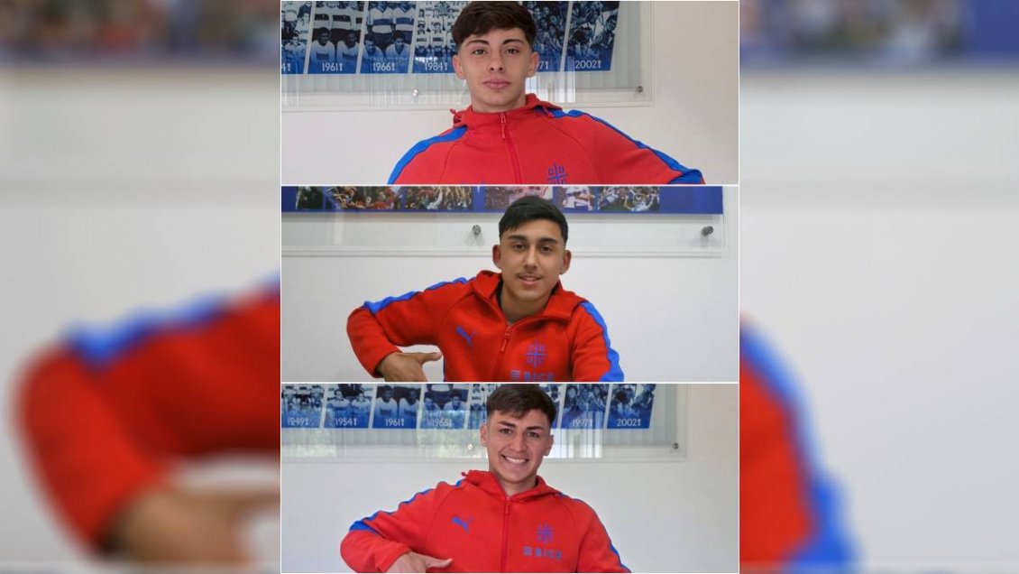 U. Católica oficializó los primeros contratos profesionales de tres figuras de su cantera