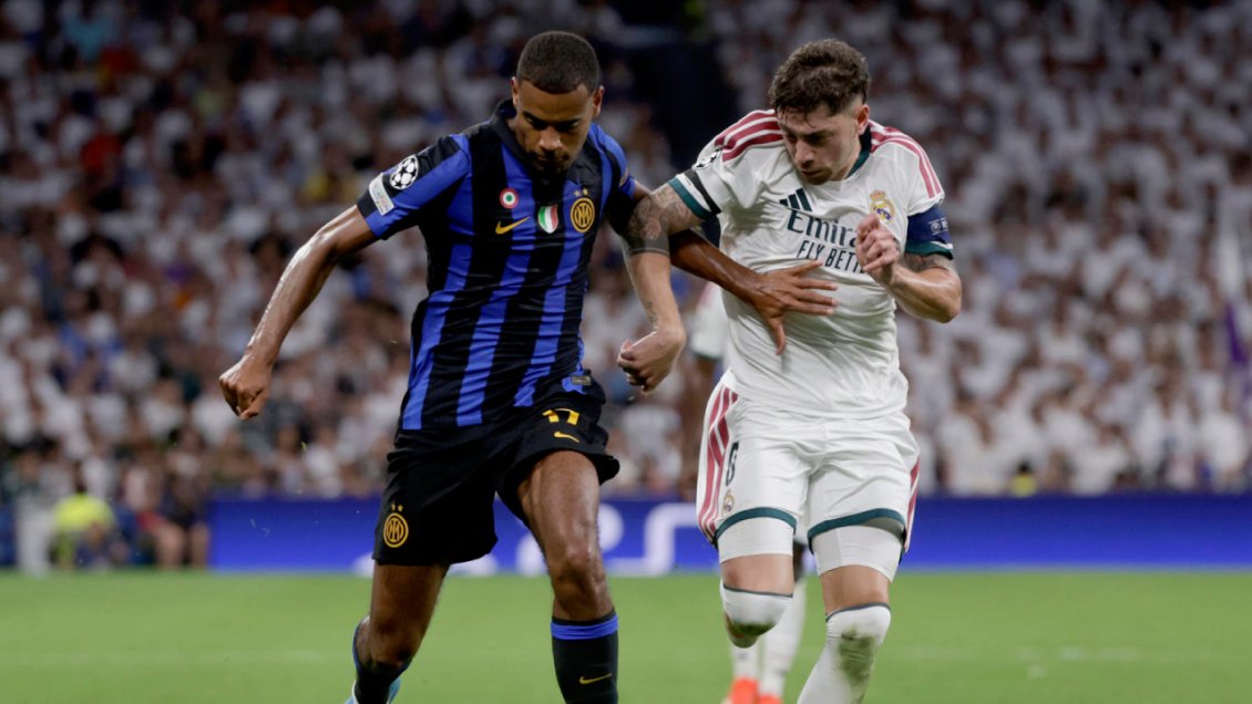 Real Madrid debutó en la Champions con ajustado triunfo ante Inter de Milán