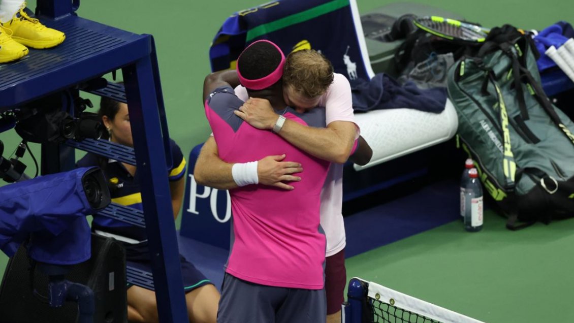 [VIDEO] Alex Michelsen estalló en llanto tras perder con Frances Tiafoe en cuartos del US Open