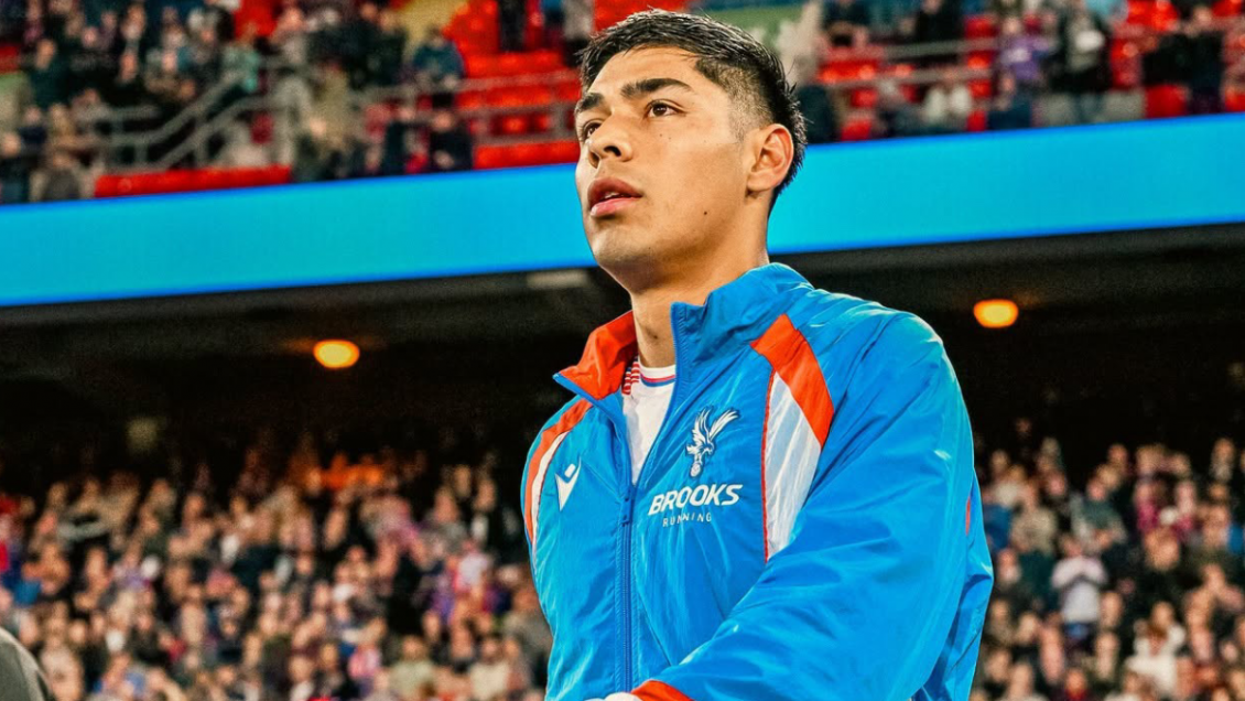 Darío Osorio tiene su primera titularidad en Crystal Palace ante Middlesbrough