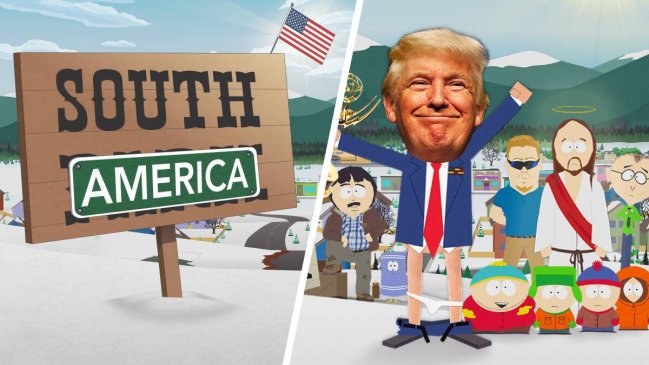 "South Park" vuelve a burlarse de Trump y ahora se llamará "South America"