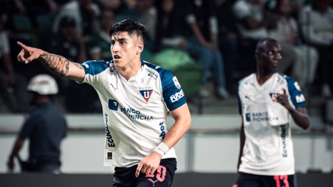 Liga de Quito de Fernando Cornejo perdió ante Palmeiras en cuartos de la Copa Libertadores