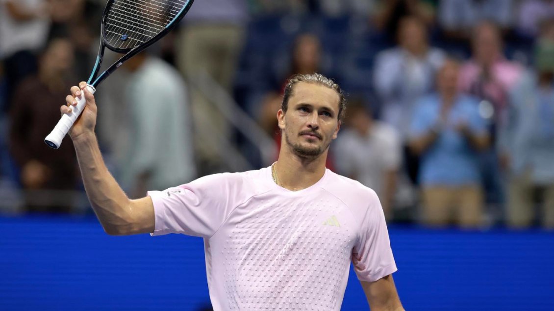 Alexander Zverev se instaló en semifinales del US Open con sólido triunfo ante Van de Zandschulp