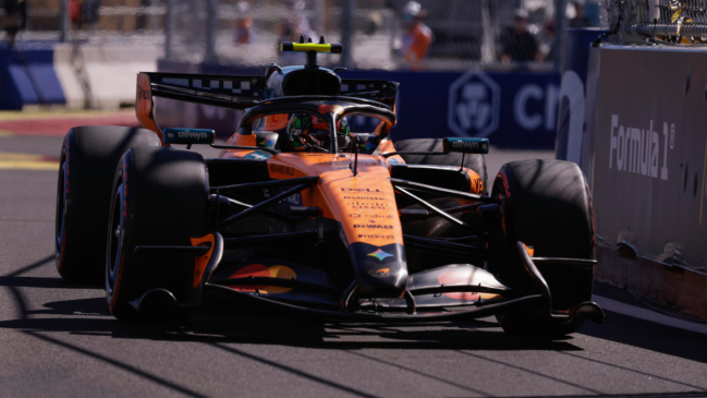 Lando Norris logró la "pole" para el GP de España en el nuevo circuito Madring