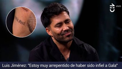   Tatuaje de Luis Jiménez causó revuelo: 