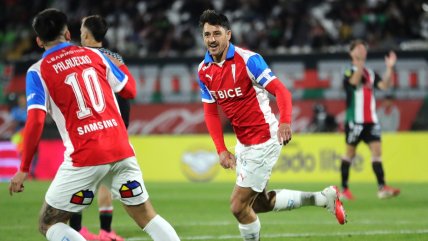   [VIDEO] Fernando Zampedri madrugó a Palestino y abrió la cuenta para la UC 