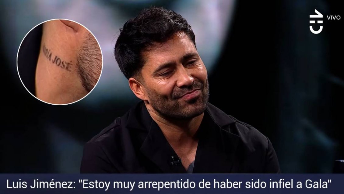 Tatuaje de Luis Jiménez causó revuelo: 