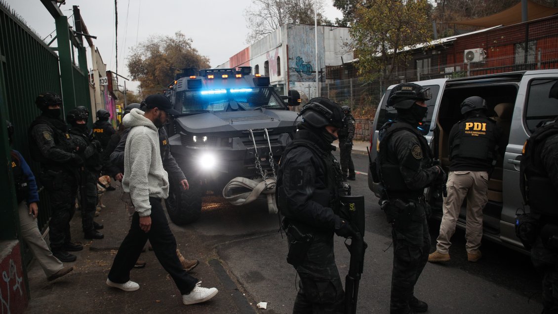 PDI desarticuló focos de venta y acopio de banda narco en Puente Alto