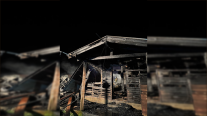 Así quedó el hogar de ancianos tras fatal incendio que dejó 16 muertos en Pitrufquén