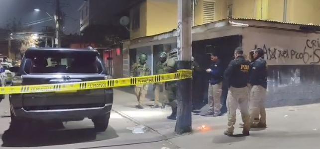 Balacera en Quilicura dejó un fallecido y dos heridos