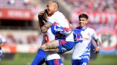 [VIDEO] Fabián Hormázabal marcó un golazo con un taconazo y aumentó para la U