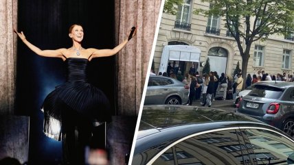   Incesante baile de fans de Céline Dion bajo las ventanas de su hotel en París 