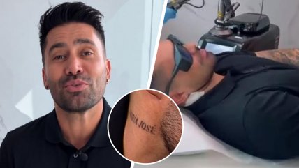   Luis Jiménez se borra tatuaje con el nombre de Coté López tras críticas en redes sociales 