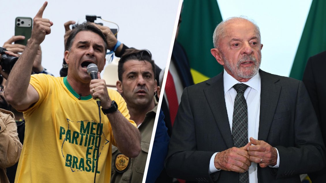 Flávio Bolsonaro superó por primera vez a Lula en encuesta sobre eventual balotaje