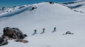 Diego Concha se coronó campeón nacional de snowkite en Nevados de Chillán
