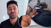 Luis Jiménez se borra tatuaje con el nombre de Coté López tras críticas en redes sociales