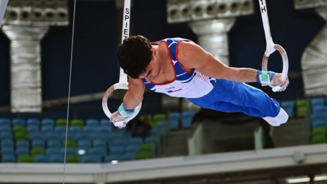 Joaquín Alvarez conquistó el quinto oro para Chile en la gimnasia artística de los Juegos Sudamericanos