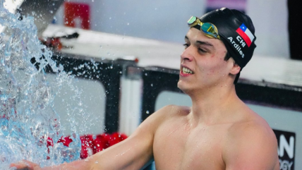   Elías Ardiles conquistó medalla de oro con récord en natación en los Juegos Sudamericanos 2026 