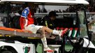 Alivio en la UC: Zampedri no sufrió una lesión de gravedad tras el duelo ante Palestino