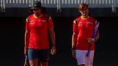 España inició en Santiago su preparación para enfrentar a Chile por Copa Davis
