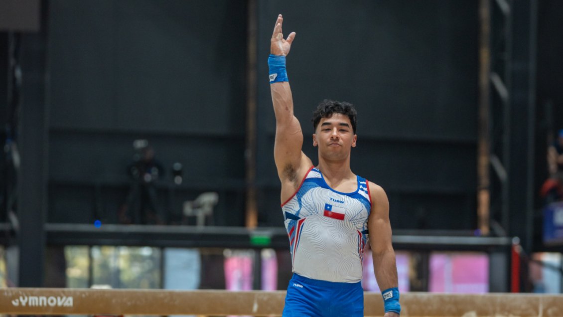 Joaquín Alvarez conquistó el quinto oro para Chile en la gimnasia artística de los Juegos Sudamericanos