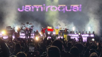   Jamiroquai en su regreso a Chile: 