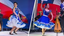 Ripamonti deleitó con pie de cueca en la inauguración de las ramadas en Viña del Mar