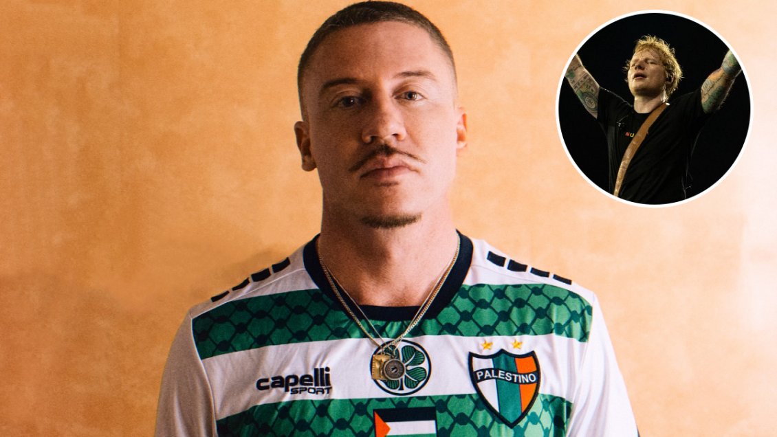 Macklemore donará a Palestina el millón de dólares que ganó en la gira de Ed Sheeran