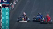 Uno contra 100: Max Verstappen ganó inédita carrera de karting tras una impecable remontada