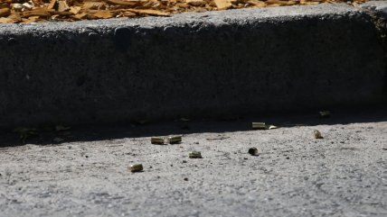   Balacera en plena vía pública de Quinta Normal dejó un motociclista muerto 