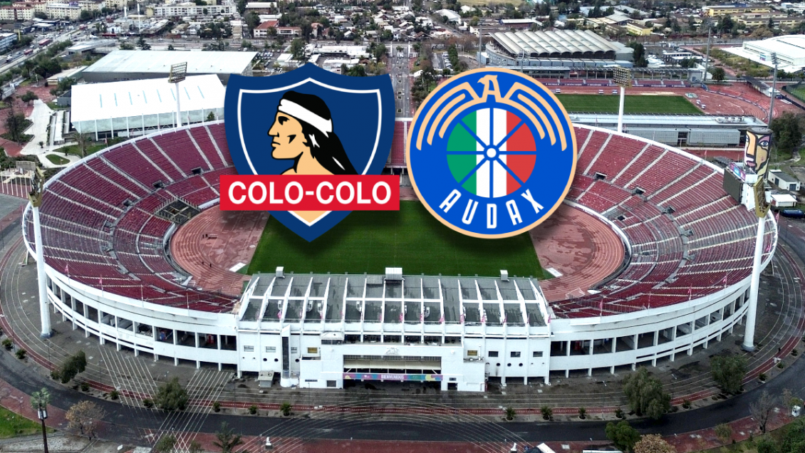 La llave de Colo Colo y Audax por Copa Chile se jugará por completo en el Nacional