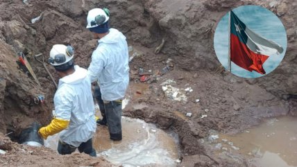 Río de caca emporcó la inauguración de las fondas en Alto Hospicio